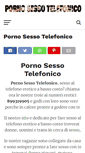 Mobile Screenshot of porno-sesso-telefonico.org